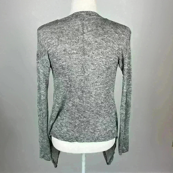 American Eagle Grey Open Front Cardigan Size XS - Picture 4 of 8